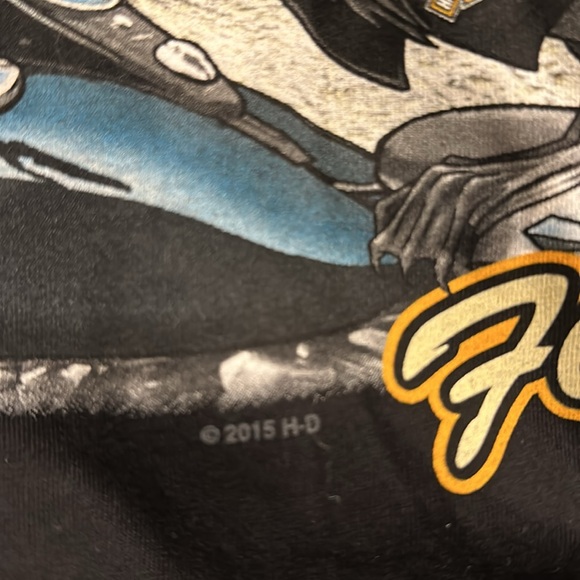 2015 Harley Davidson Motor Cycles Tee Panama City Beach - Picture 10 of 10